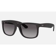 Ray Ban Justin Classic RB4165 Sunglasses + Black Frame Grey Lens
