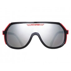 Pit Viper Drive Grand Prix Grey/Black/Red Sunglasses