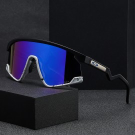 Oakley BXTR Sunglasses OO9280 Matte Black White Frame Prizm Sapphire Blue Lenses
