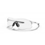Oakley EVZero™ Path® Sunglasses Matte White Frame Clear To Black Iridium Photochromic Lense