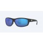 Costa Saltbreak Sunglasses Matte Black Frame Blue Mirror Polarized Glass Lense