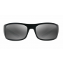 Maui Jim Big Wave Sunglasses Black Frame Polarized Gray Lens