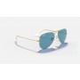 Ray Ban Aviator Classic RB3025 Sunglasses Blue Polarized Classic Gold